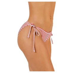 Abigail Tie Tanga Orange/Patterned