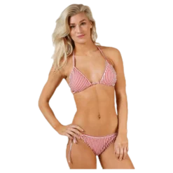 Abigail Tie Tanga Orange/Patterned