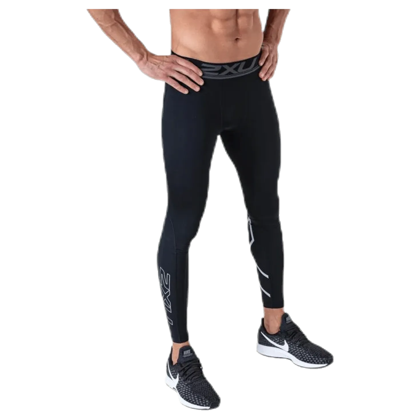 Accelerate Compression Tights Black/Silver