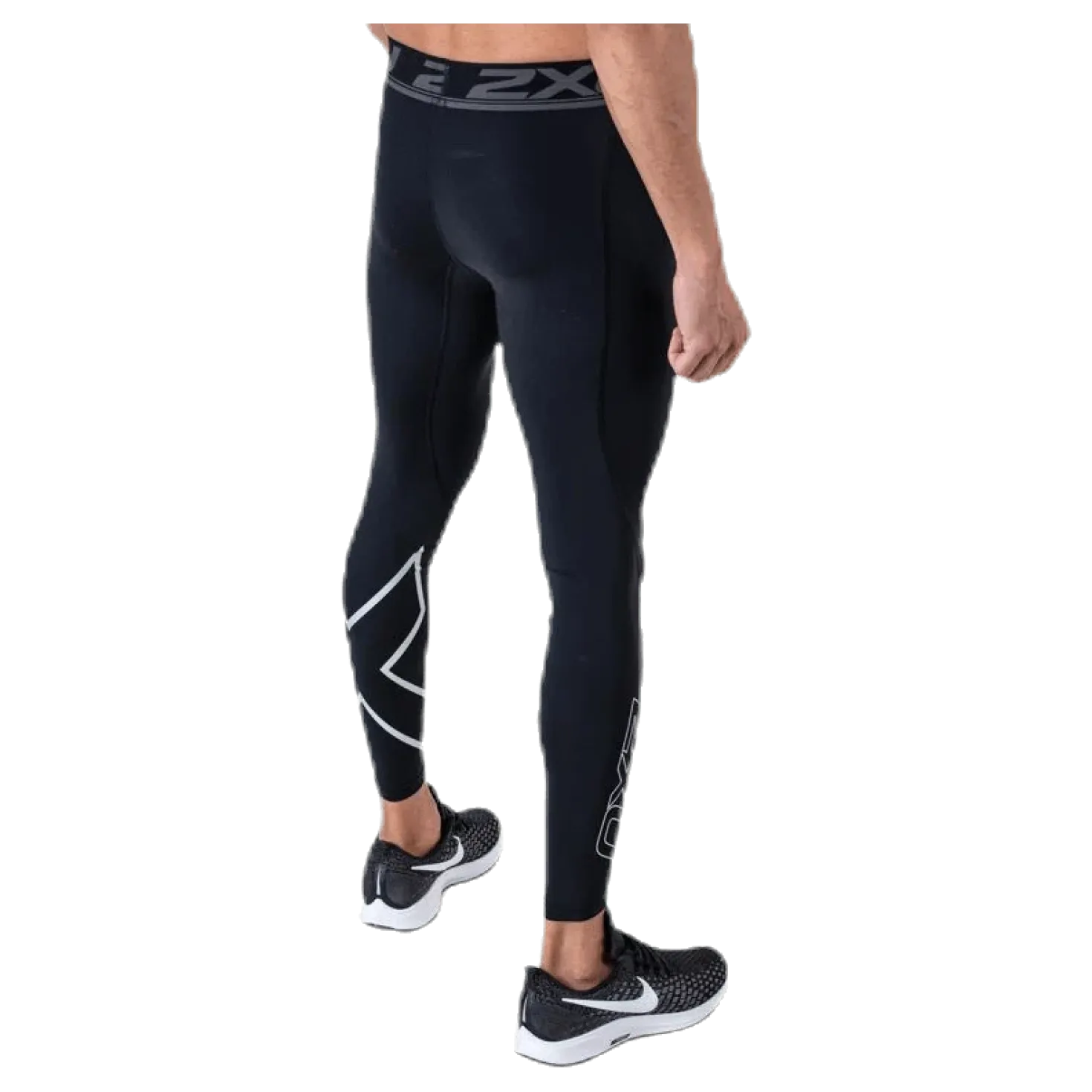 Accelerate Compression Tights Black/Silver