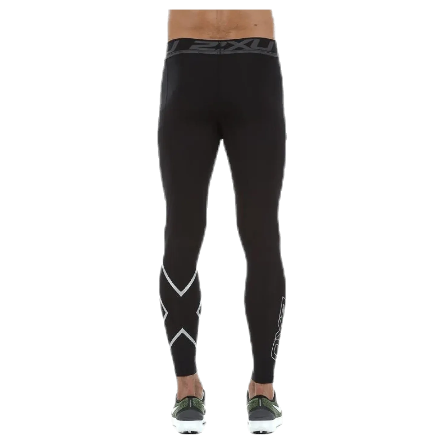Accelerate Compression Tights Black/Silver