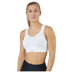 Active D+ Classic Support Bra White