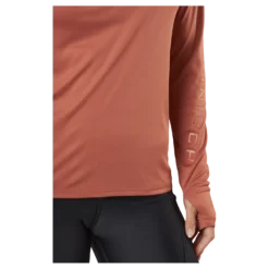 Active Logo Long Sleeve Copper Brown