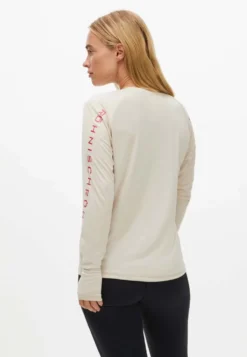 Active Logo Long Sleeve Oatmeal