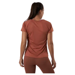 Active Logo Tee Copper Brown