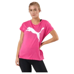 Active Logo Tee Pink