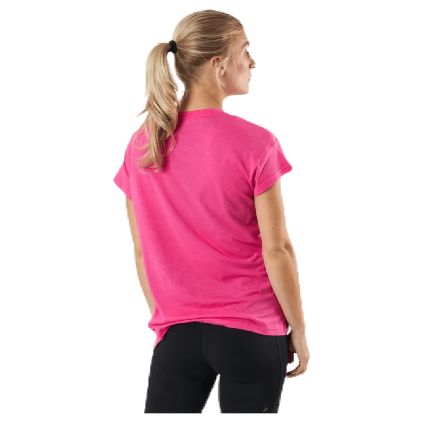 Active Logo Tee Pink