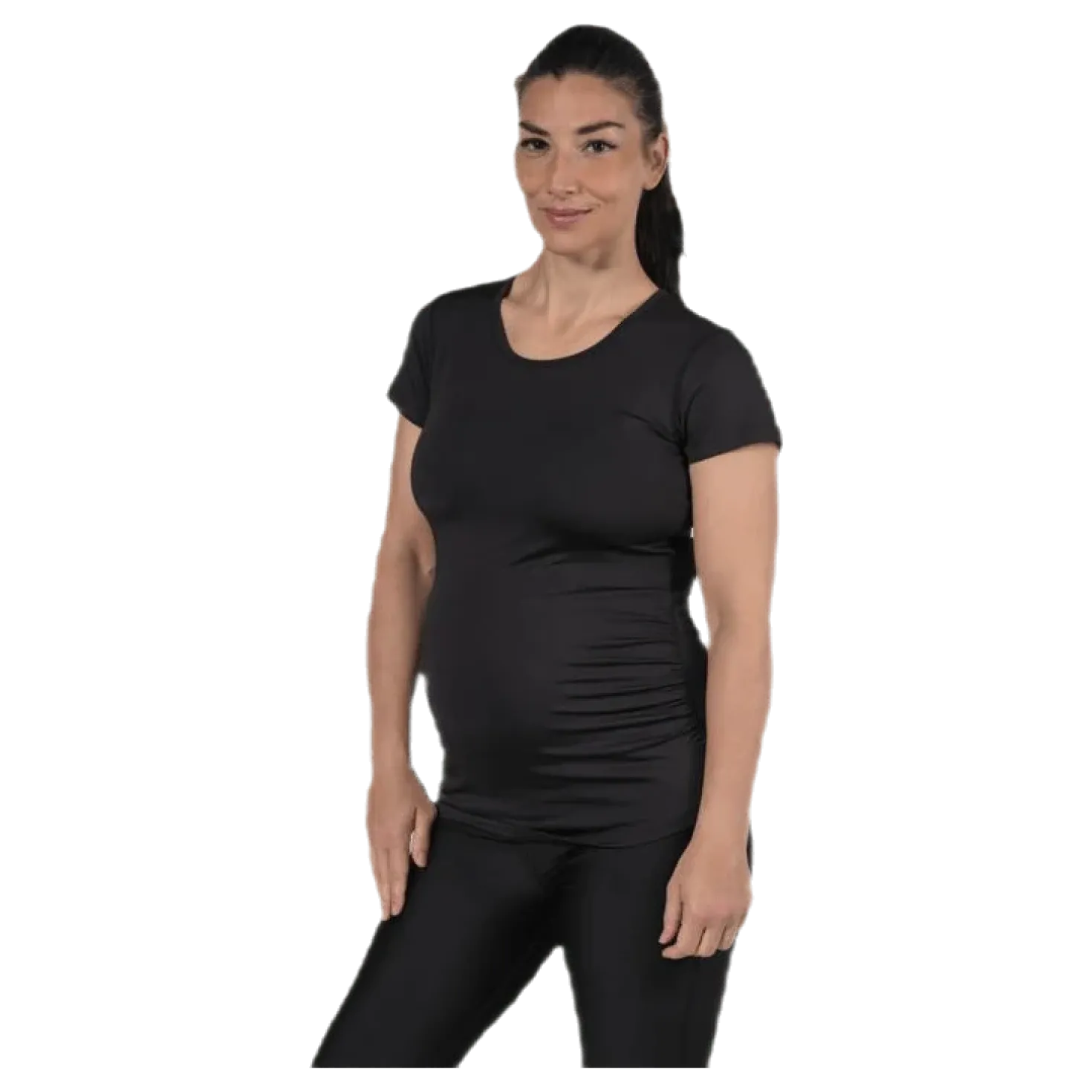 Active Mama Tee Black
