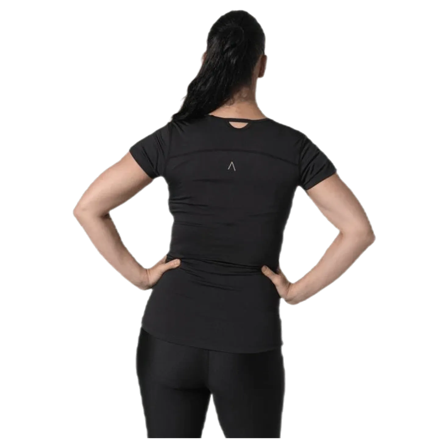 Active Mama Tee Black