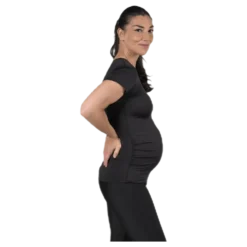 Active Mama Tee Black