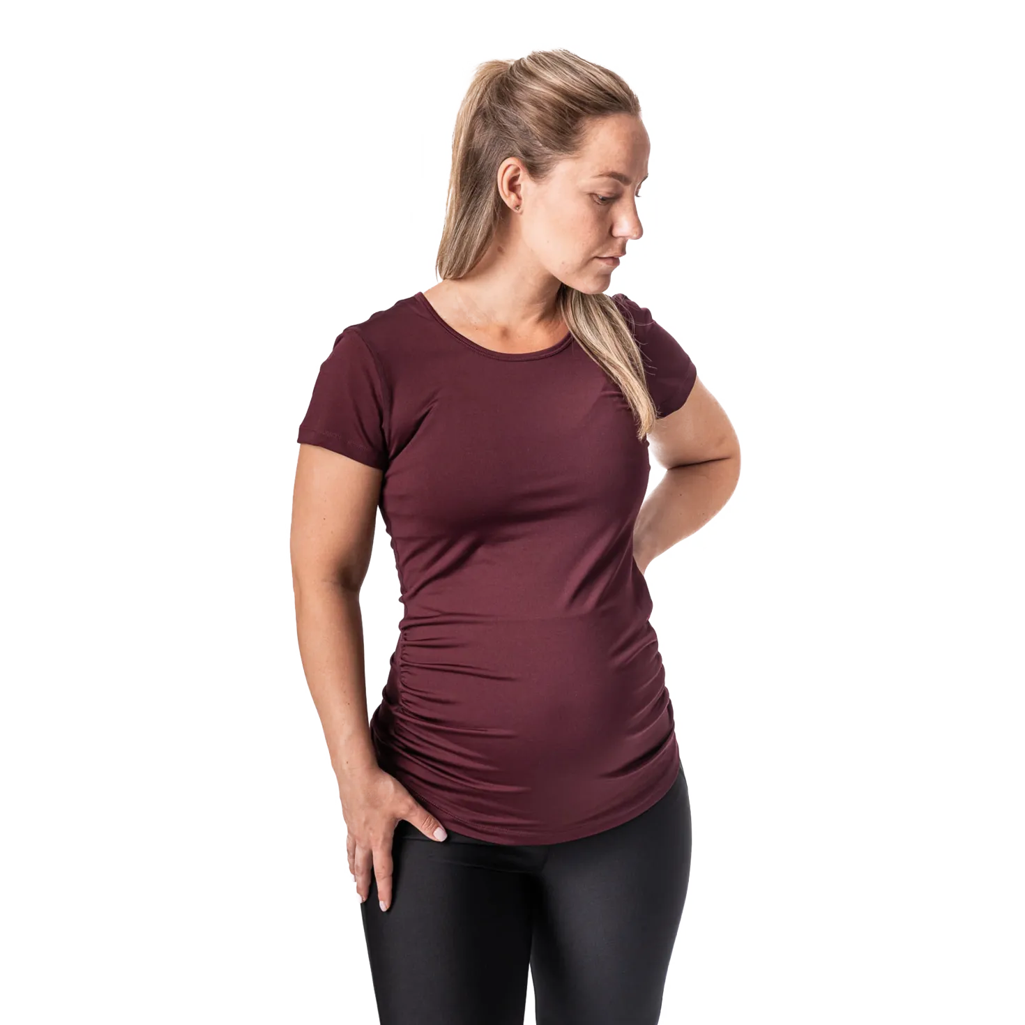 Active Mama Tee Red
