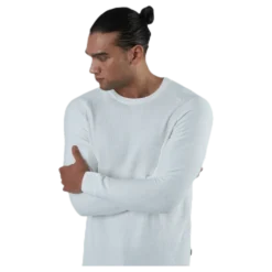Adam Knit Crew Neck White