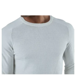 Adam Knit Crew Neck White