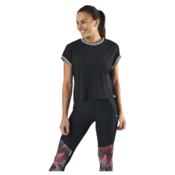 Ady SS Mesh Tee Black
