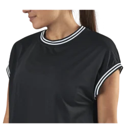 Ady SS Mesh Tee Black