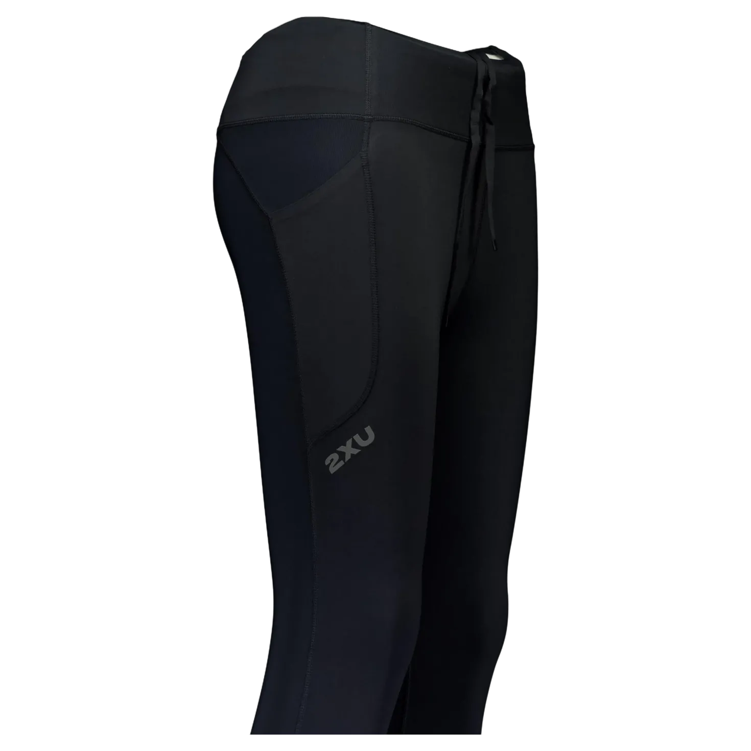 Aero Hi-rise Comp Tights Black/ Black Reflective