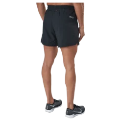 Aero 5 Inch Shorts Black/silver Reflective