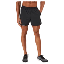 Aero 5 Inch Shorts Black/silver Reflective