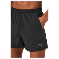 Aero 5 Inch Shorts Black/silver Reflective