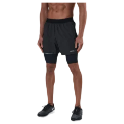 Aero 2-In-1 5" Shorts Black/Silver