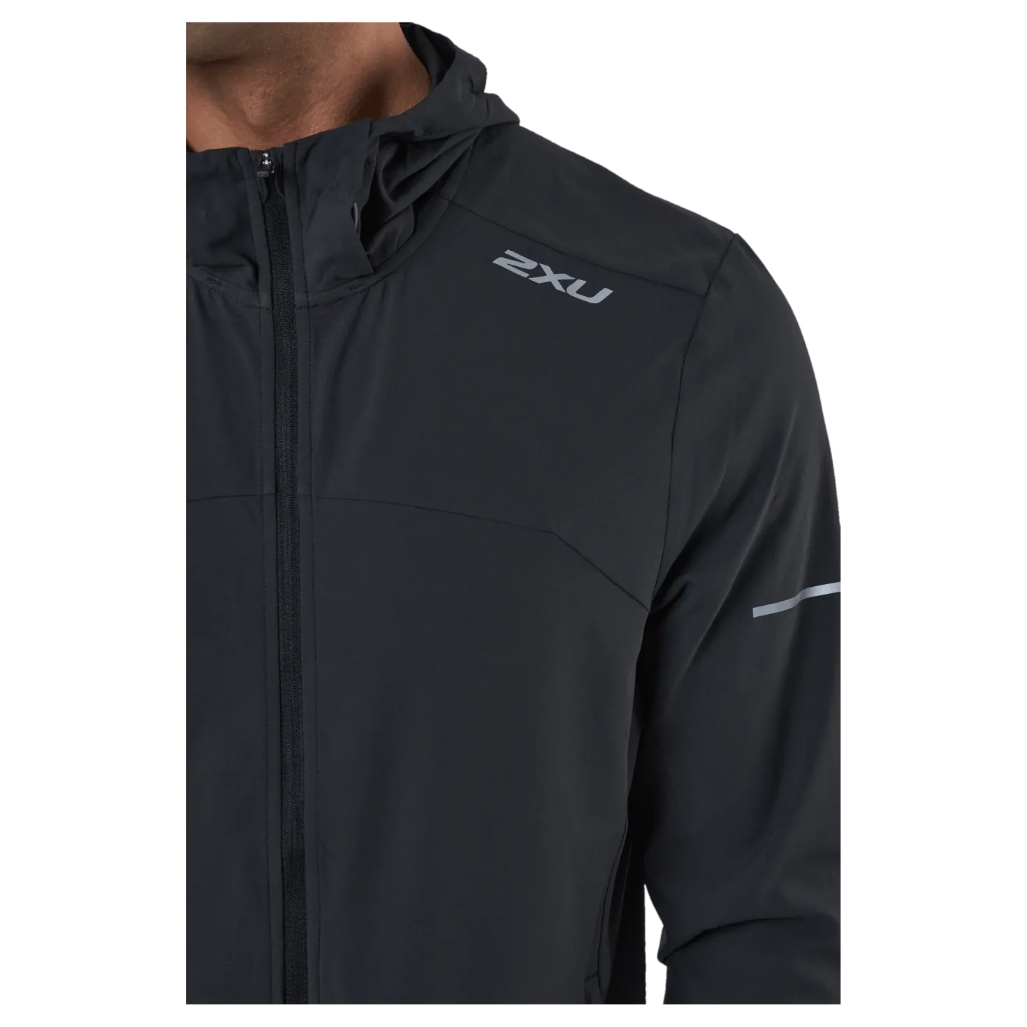 Aero Jacket Black/silver Reflective