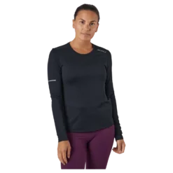 Aero L/s Black/silver Reflective