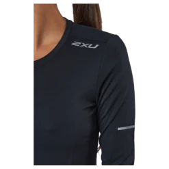 Aero L/s Black/silver Reflective