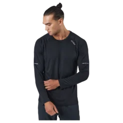 Aero L/s Black/silver Reflective
