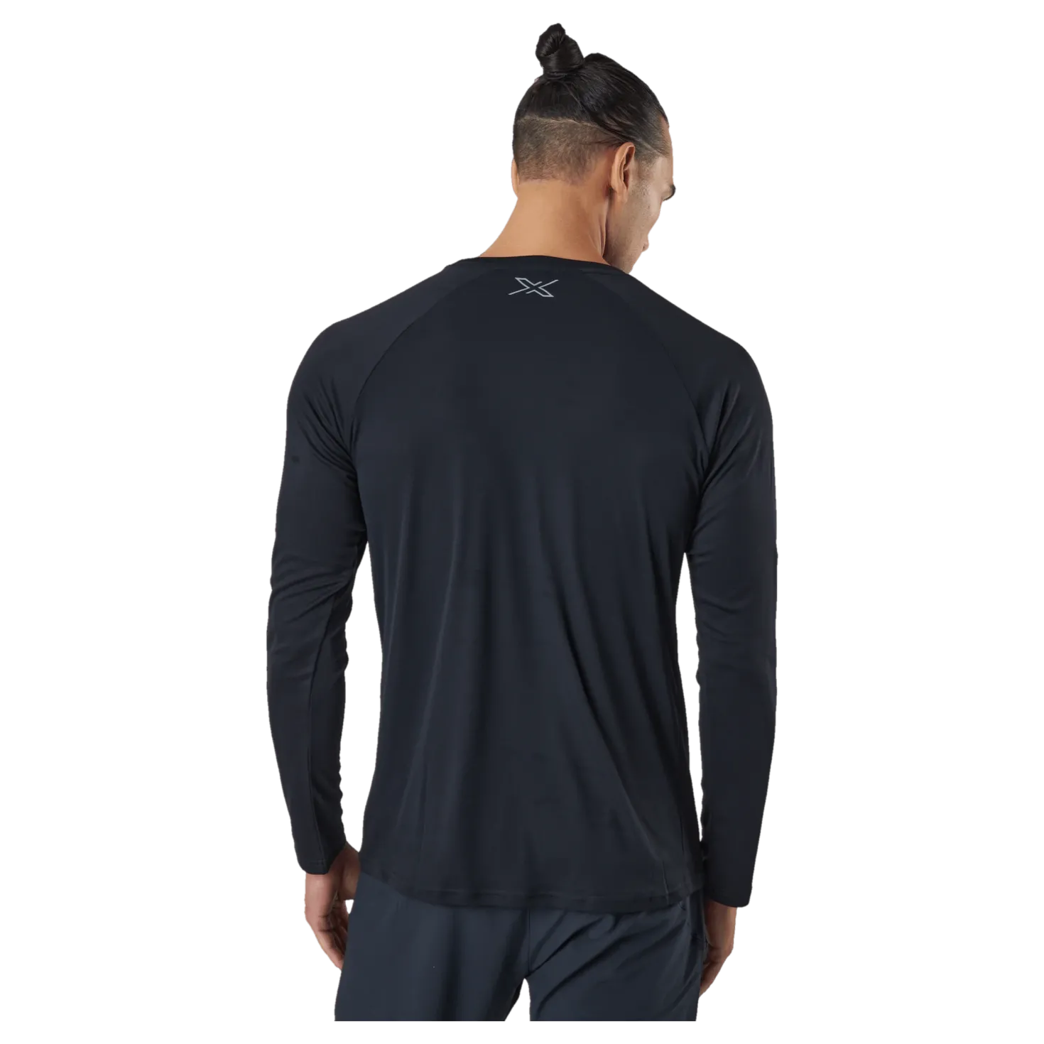 Aero L/s Black/silver Reflective