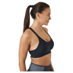 Aero Medium Impact Bra Black/black