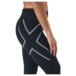 Aero Vent Mid-rise Compressio Black/silver Reflective