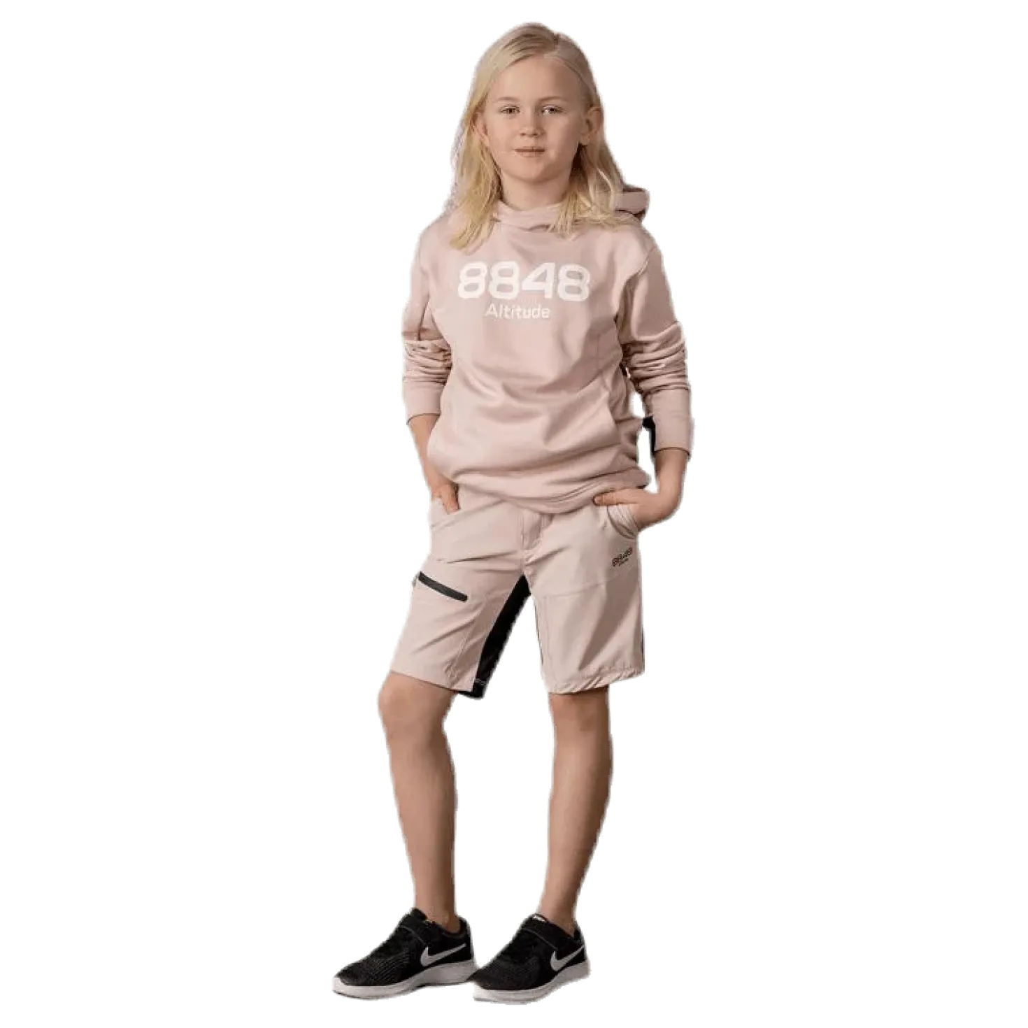 Afon Quick-Dry Hiking Shorts Junior Pink