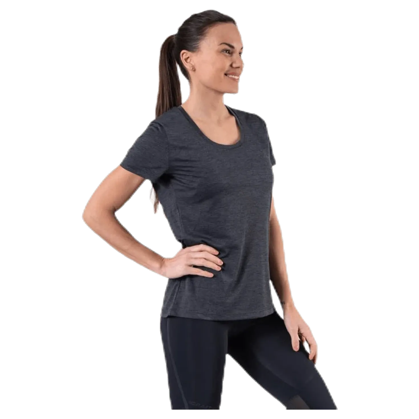 Agile Ss Tee Grey