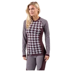 Agnes Top Purple/Brown