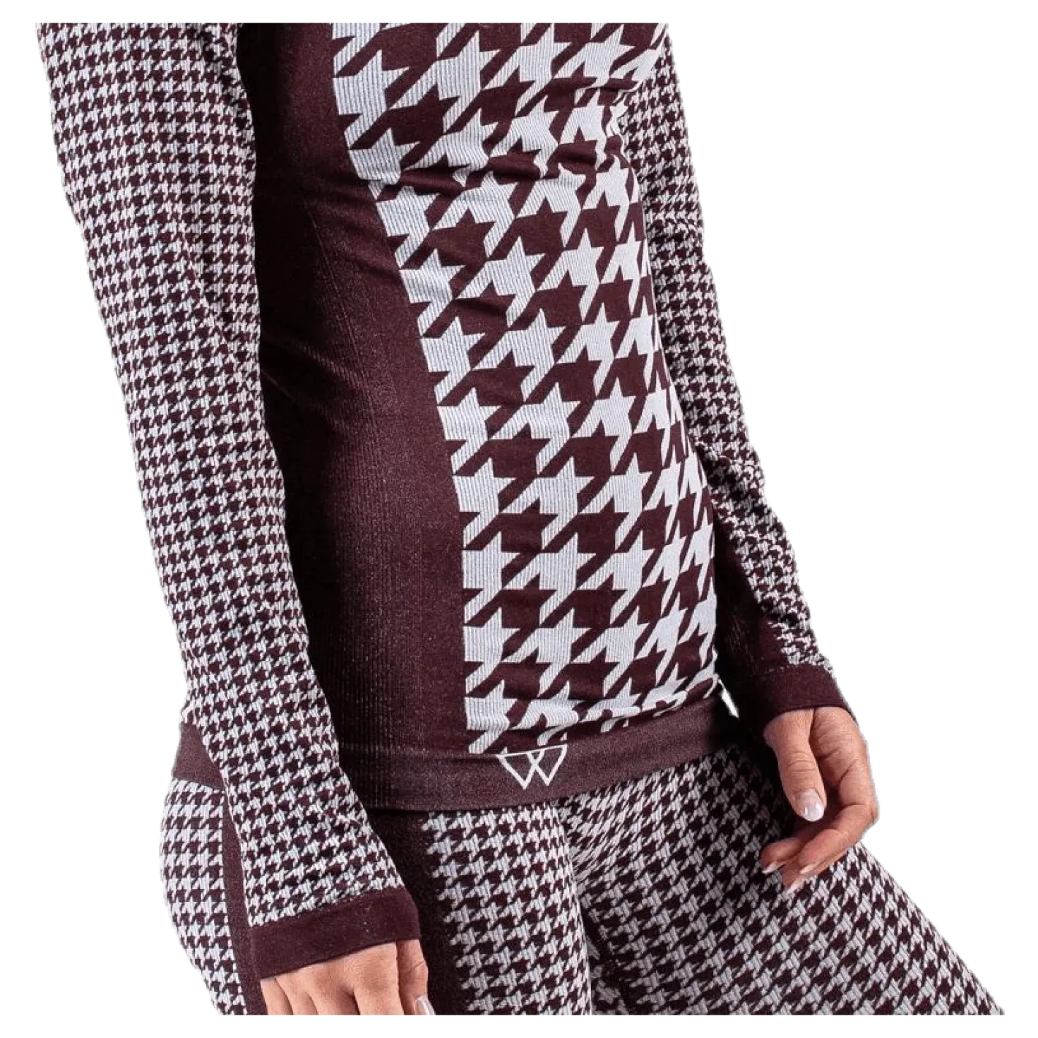 Agnes Top Purple/Brown