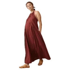 Air Halterneck Dress Red