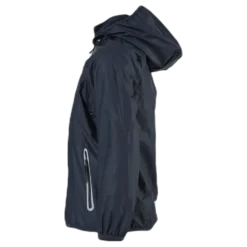 Aktiv Fleece-Lined Rain Jacket Blue