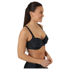 Alanya Bikini Wire Bra Black