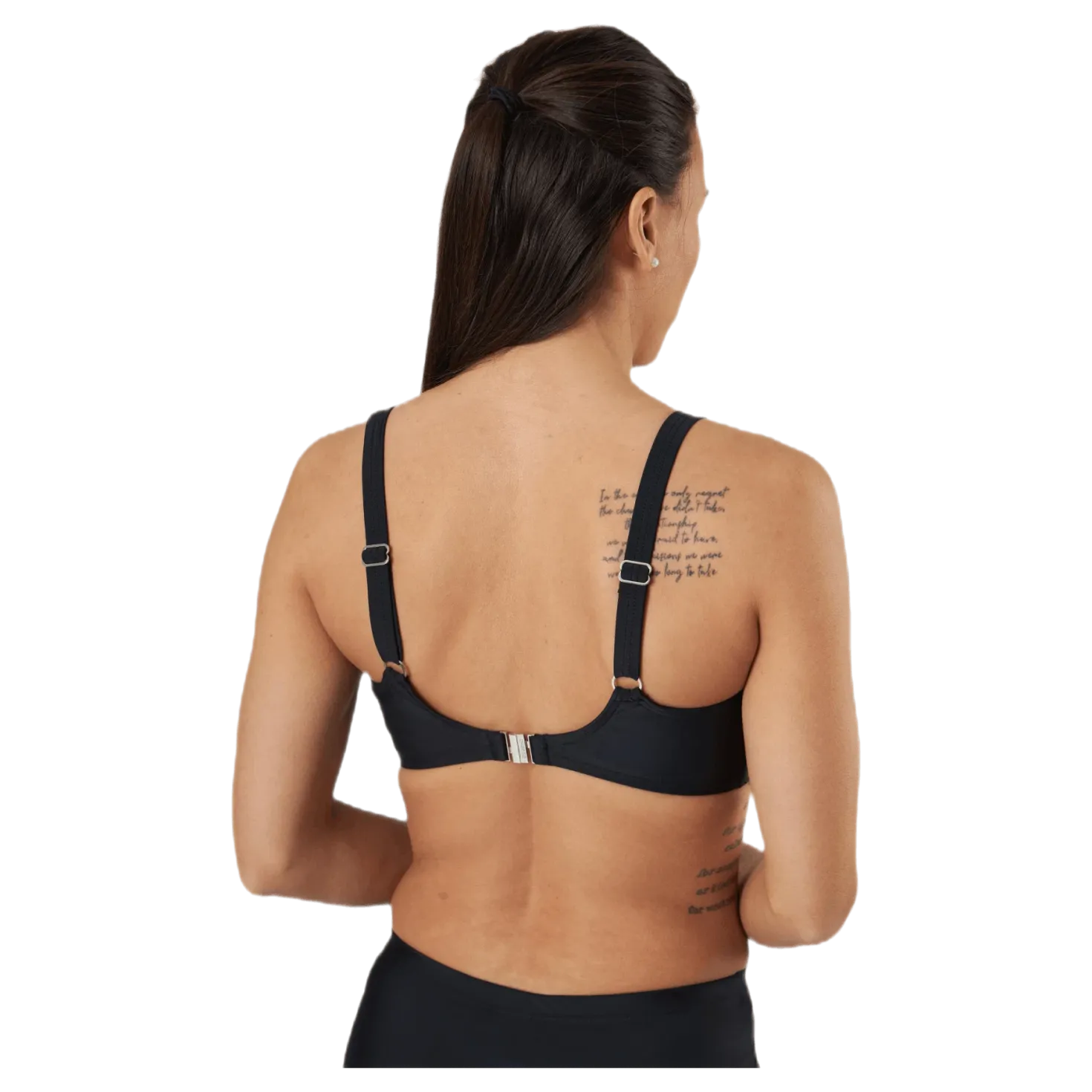 Alanya Bikini Wire Bra Black