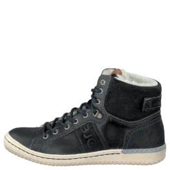 Alec Mid Fur Navy