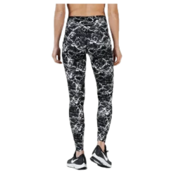Alec Printed Tights White/Black