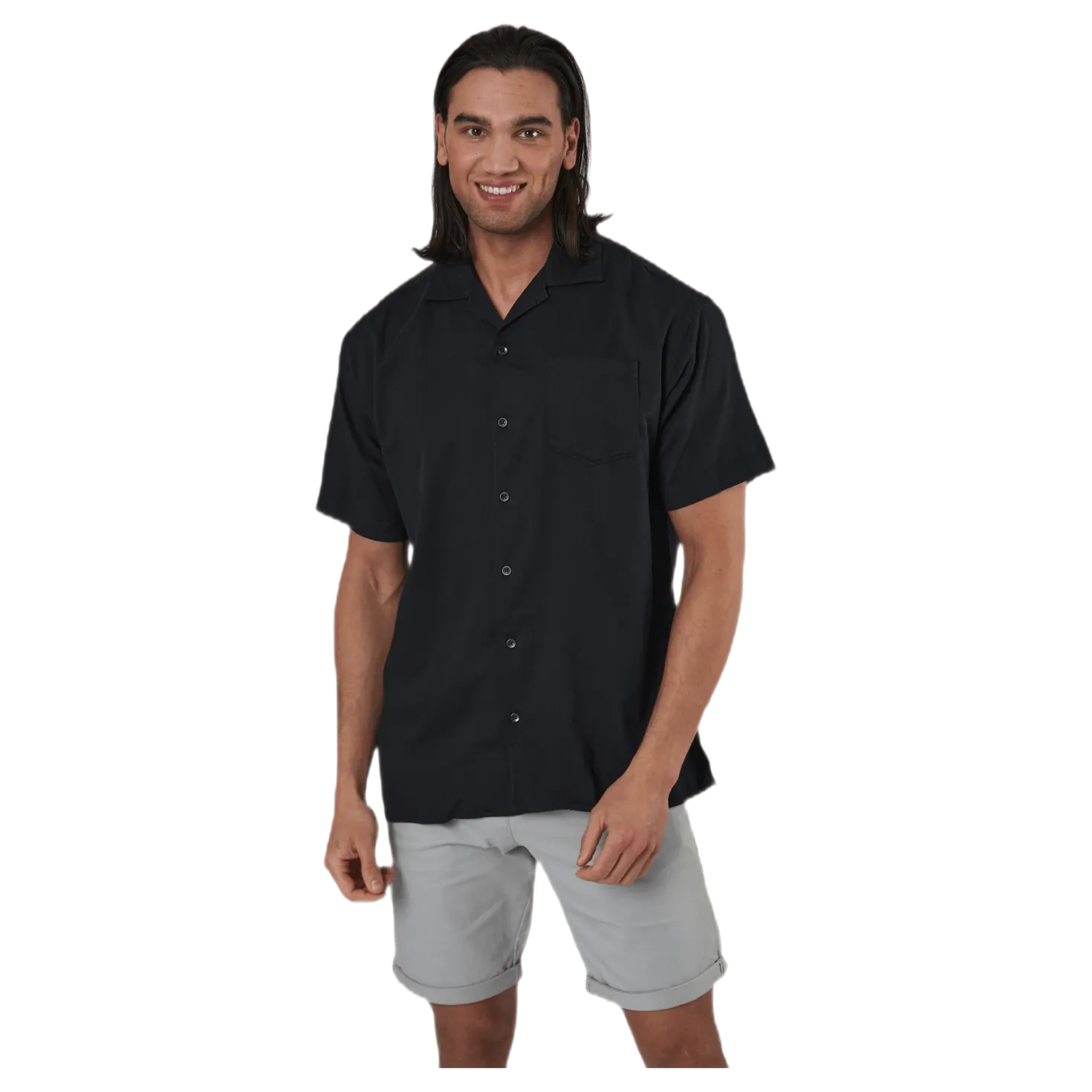 Alec Shirt Ss Grey