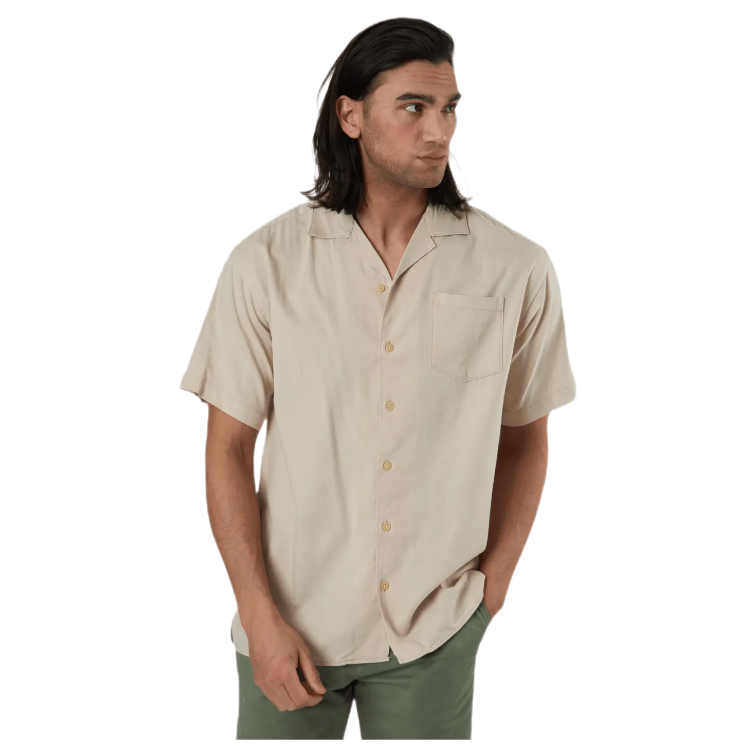 Alec Shirt Ss Grey