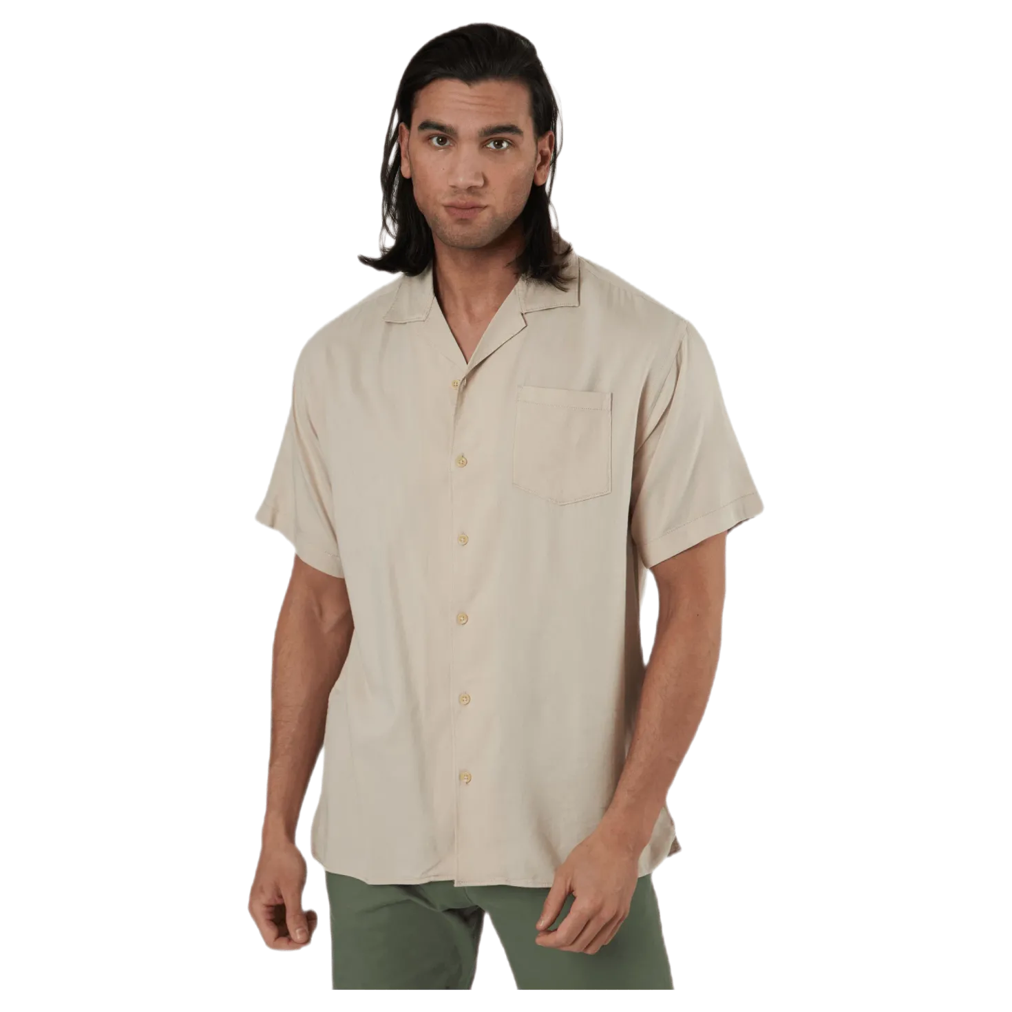 Alec Shirt Ss Grey
