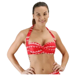 Alessandra Halterneck Red