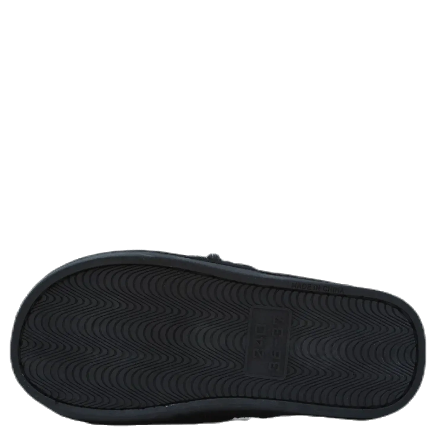 Alie Fluffy Slippers Black