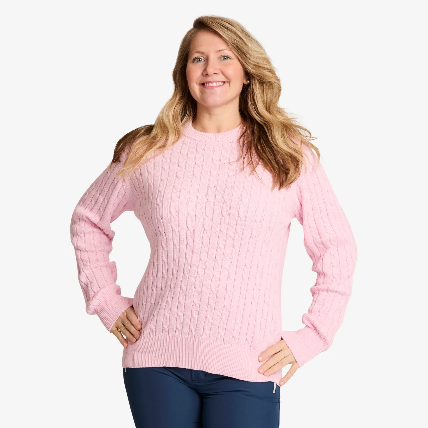 Alina Sweater Pink Lady