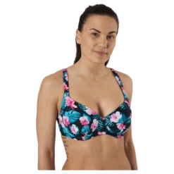 Aloha Tropica Padded Wire Bra Patterned