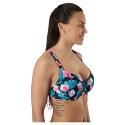Aloha Tropica Padded Wire Bra Patterned