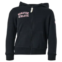 Alpha Full Zip Hood Black